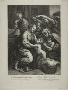Sainte Famille de Jésus-Christ - Gérard Edelinck
