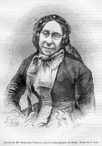 Portrait de Marceline Desbordes-Valmore - «Gérard» d’après Georges Fath d’après Nadar