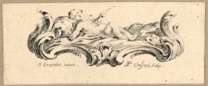 Enfant avec une flèche - Gravelot