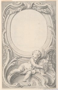 Conception pour cadre entourant le portrait de Francis Russell, deuxième comte de Bedford