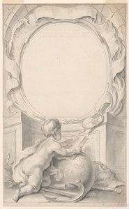 Conception pour le Cadre Entourant le Portrait de Sir Walter Raleigh