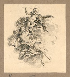 Hymen et Putto - Gravelot
