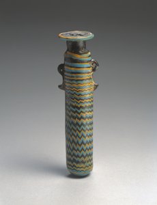 Un alabastron, 5e-4e siècle av. J.-C. (verre)