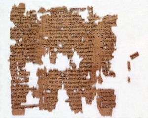 Papyrus scientifique grec datant de 200 après J.-C. - Greek