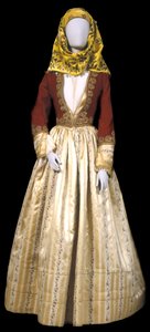 Costume féminin de ville de Ydra - Greek School