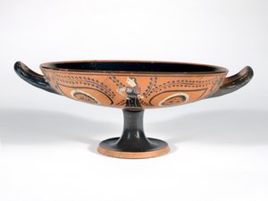 Vase, coupe à yeux - Greek School