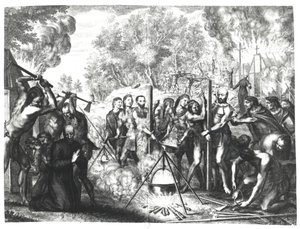 La mort de quelques pères jésuites en Nouvelle-France, de 
