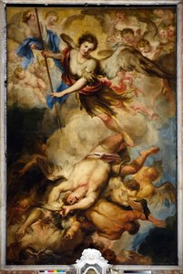 Saint Michel Archange défait les anges rebelles, vers 1680 - Gregorio De Ferrari