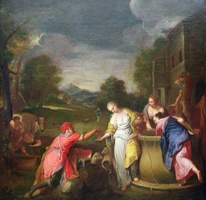 Éliézer et Rebecca - Gregorio Lazzarini