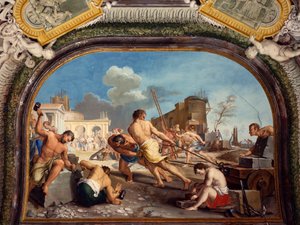 Fondation de Pesaro (détail) - Gregorio Lazzarini