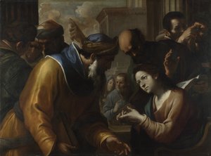 Le Christ disputant avec les docteurs, années 1660 - Gregorio Preti