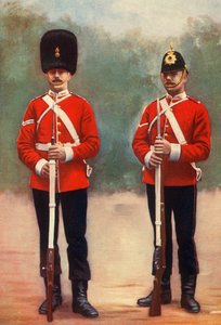 Caporal des Northumberland Fusiliers et caporal-lance des Durham Light Infantry, 1901 - Gregory and Co