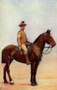 Sergent-major des Lancers de Nouvelle-Galles du Sud, 1900