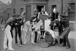La peine extrême de la loi de la salle des casernes des Royal Horse Guards, 1896 - Gregory and Co