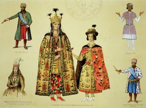 Costumes des XVIIe et XVIIIe siècles, planche 56 de 