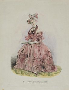 Portrait de la comtesse Dolly de Ficquelmont 1804-1863, 1831-1840 - Grigori Grigorevich Gagarin