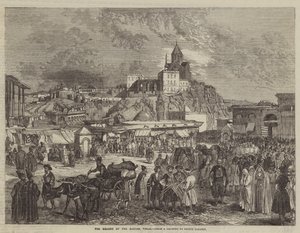 La place du bazar, Tiflis - Grigori Grigorevich Gagarin