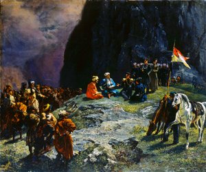 La rencontre du général Klücke von Klügenau et de l
