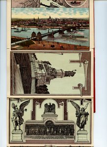 Dernier panorama du Rhin de Mayence à Cologne (10) - Grossh. S. Hofbuchbinderei u. Albumfabrik Eisenach Photo.Lithogr. v. Wilh.Schülz