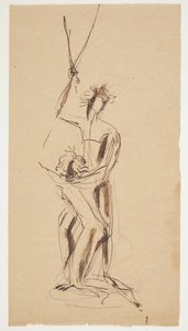Esquisse pour un groupe de statuettes - Gudrun Traustedt