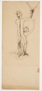 Esquisse pour un groupe de statuettes - Gudrun Traustedt