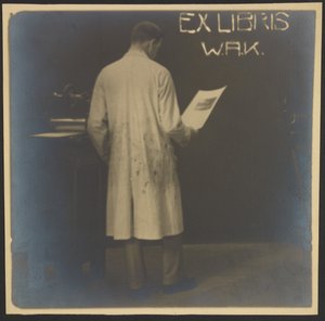 [Plaque de livre pour W.A.K.] - Günther Krampf