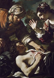 Herminie découvre Tancrède (détail)
