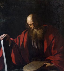 Moïse avec les tables de la loi