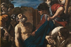 Le martyre de Saint Pierre (détail) - Guercino (1591 1666)