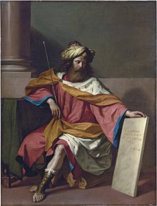Le roi David - Guercino