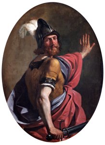Mars en guerrier - Guercino (1591 1666)