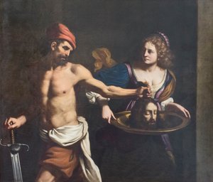 Salomé et la tête de Jean-Baptiste, vers 1651 - Guercino (1591 1666)