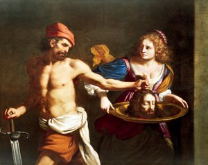 Salomé reçoit la tête de Jean-Baptiste, par Giovanni Francesco Barbieri, dit Guercino - Guercino (1591 1666)
