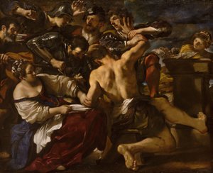 Samson capturé par les Philistins