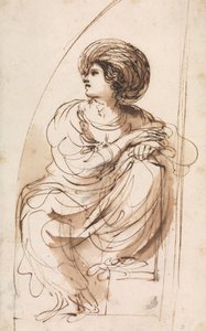 A Sibyl - Guercino