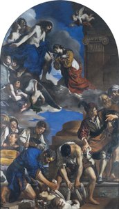 Sépulture de Sainte Pétronille - Guercino
