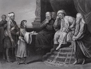 Joseph interprétant le rêve de Pharaon - Guercino