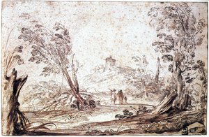 Paysage, 17e siècle