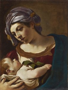 Madone et Enfant - Guercino