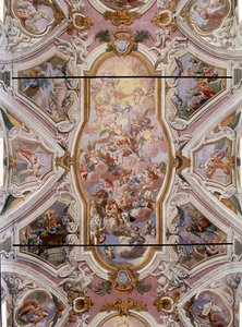 Vue du plafond, 1720