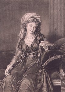 Portrait de la comtesse Yekaterina Skavronskaya, née von Engelhardt 1761-1829, 1791 - Guglielmo Morghen