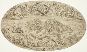 La Chute des géants - Guglielmo della Porta