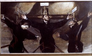Trois martyrs jésuites du Japon - Guido Cagnacci
