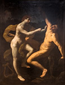 Apollon écorchant Marsyas,1620-25 (huile sur toile)
