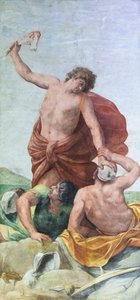 Fresques du plafond de la salle du mariage Aldobrandini, représentant des scènes des histoires de Samson - Guido Reni
