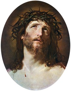 Tête du Christ couronné d