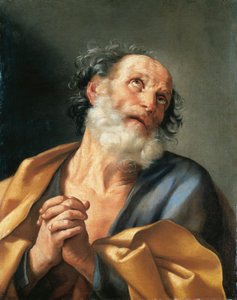 Portrait de Saint Pierre pleurant