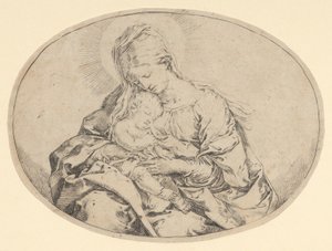 La Vierge tenant l