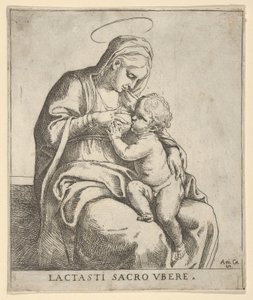 La Vierge allaitant l