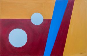 Bataille entre Constantin et Maxence, 2016 (huile sur toile)